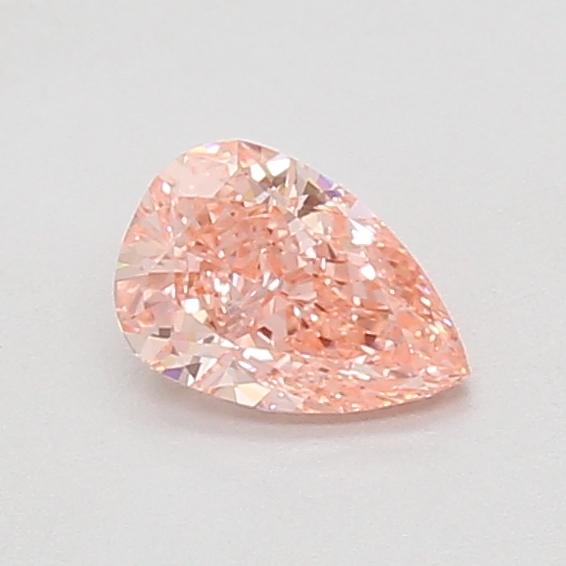 0.57 Ct. Fancy Vivid Pink Pear Lab Grown Diamond