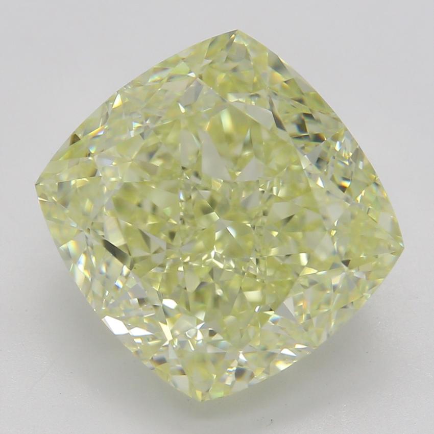 5.11 Ct. Fancy Light Yellow Cushion Diamond