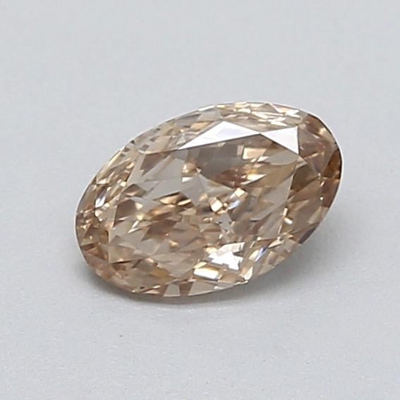 0.27 Ct. Light  Brown Oval Lab Grown Diamond