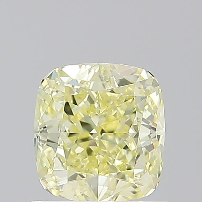 1.13 Ct. Fancy  Yellow Cushion Diamond