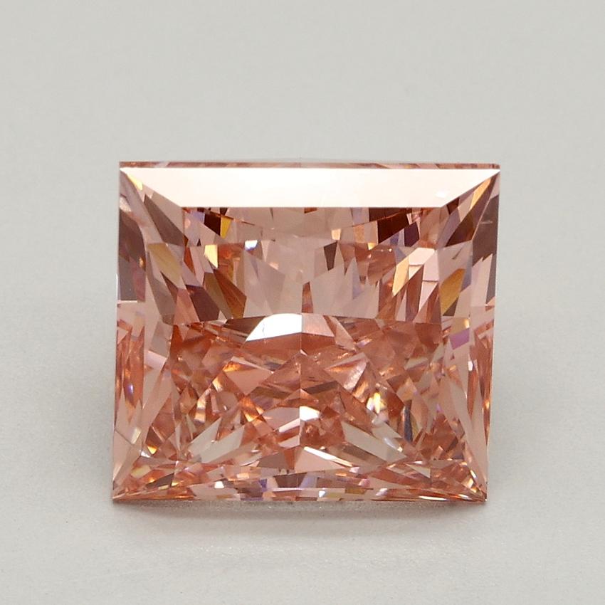 3.11 Ct. Fancy Intense Pink Princess Lab Grown Diamond