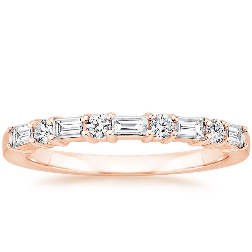 14K Rose Gold Leona Diamond Ring (1/3 ct. tw.), large top view