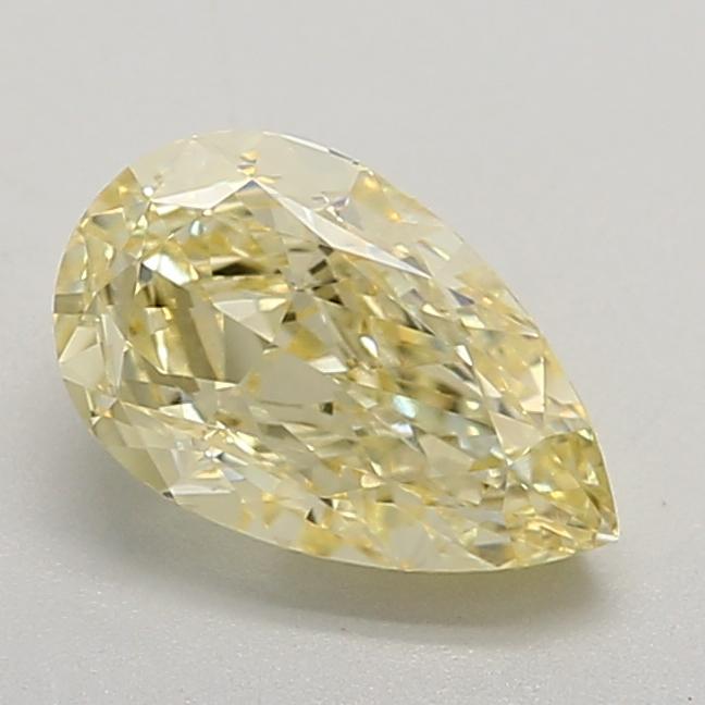 1.18 Ct. Fancy Intense Yellow Pear Lab Grown Diamond