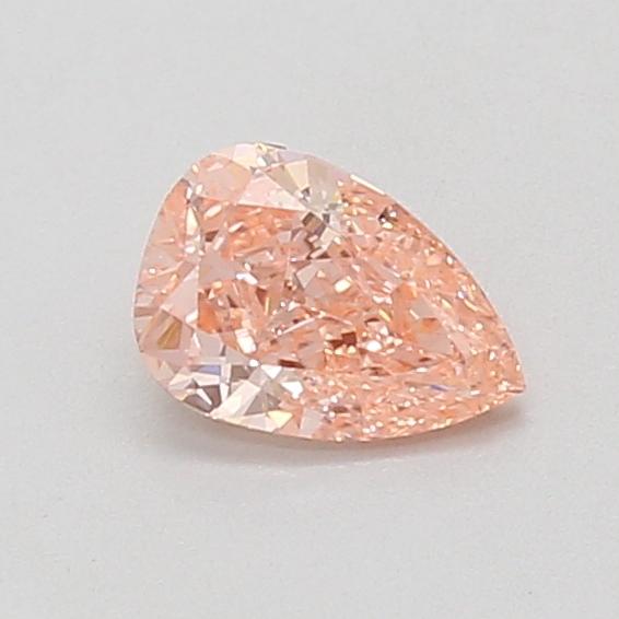 0.55 Ct. Fancy Vivid Pink Pear Lab Grown Diamond
