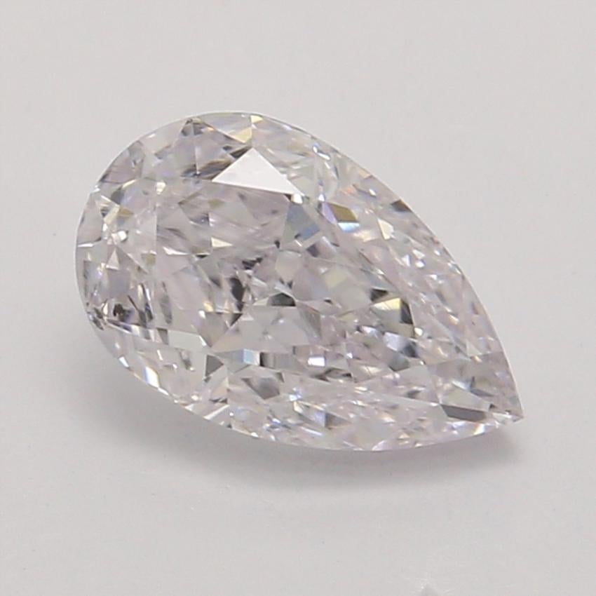 0.51 Ct. Faint Pink Pear Diamond