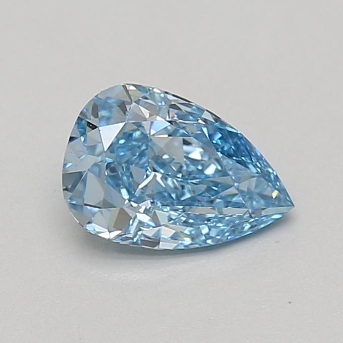 1.05 Ct. Fancy Vivid Blue Pear Lab Grown Diamond