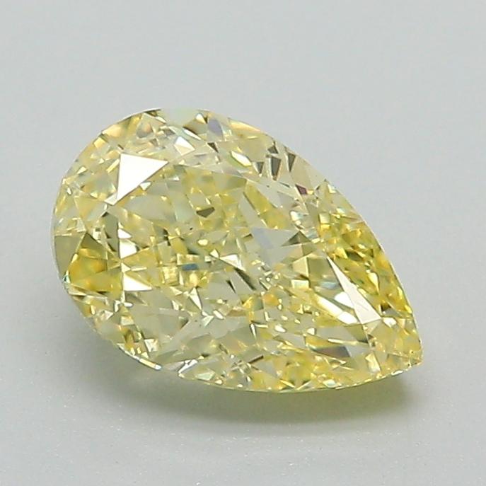 1.14 Ct. Fancy Intense Yellow Pear Lab Grown Diamond