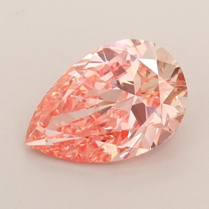 0.94 Ct. Fancy Intense Brownish Pink Pear Lab Grown Diamond