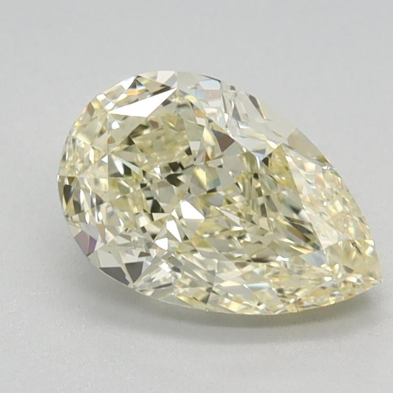 1.13 Ct. Fancy Light Yellow Pear Lab Grown Diamond
