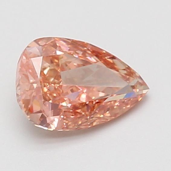 1.00 Ct. Fancy Vivid Pink Pear Lab Grown Diamond