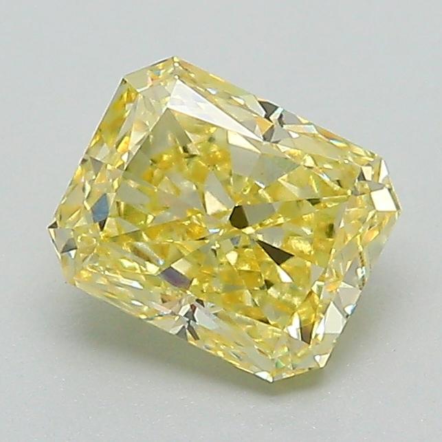 1.11 Ct. Fancy Intense Yellow Radiant Lab Grown Diamond
