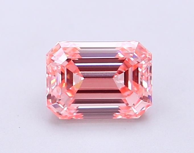 1.01 Ct. Fancy Intense  Pink Emerald Lab Grown Diamond