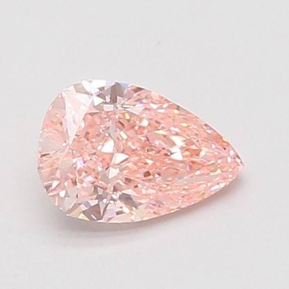 0.73 Ct. Fancy Vivid Pink Pear Lab Grown Diamond