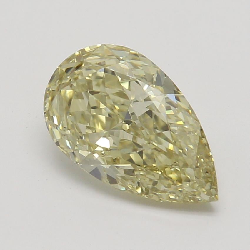 0.72 Ct. Fancy Brownish Yellow Pear Diamond