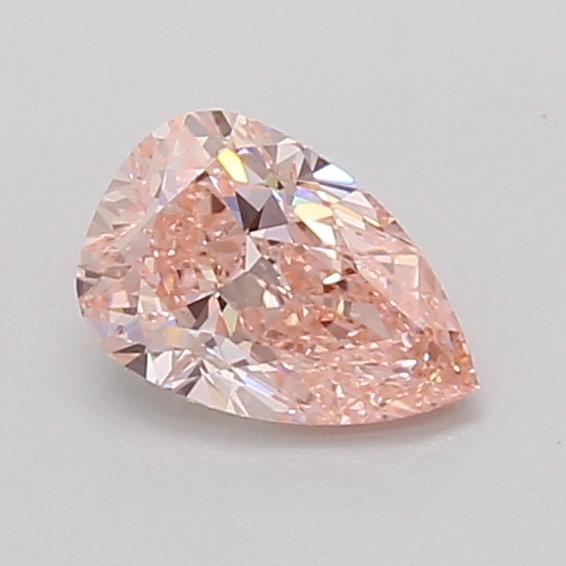 0.80 Ct. Fancy Vivid Pink Pear Lab Grown Diamond