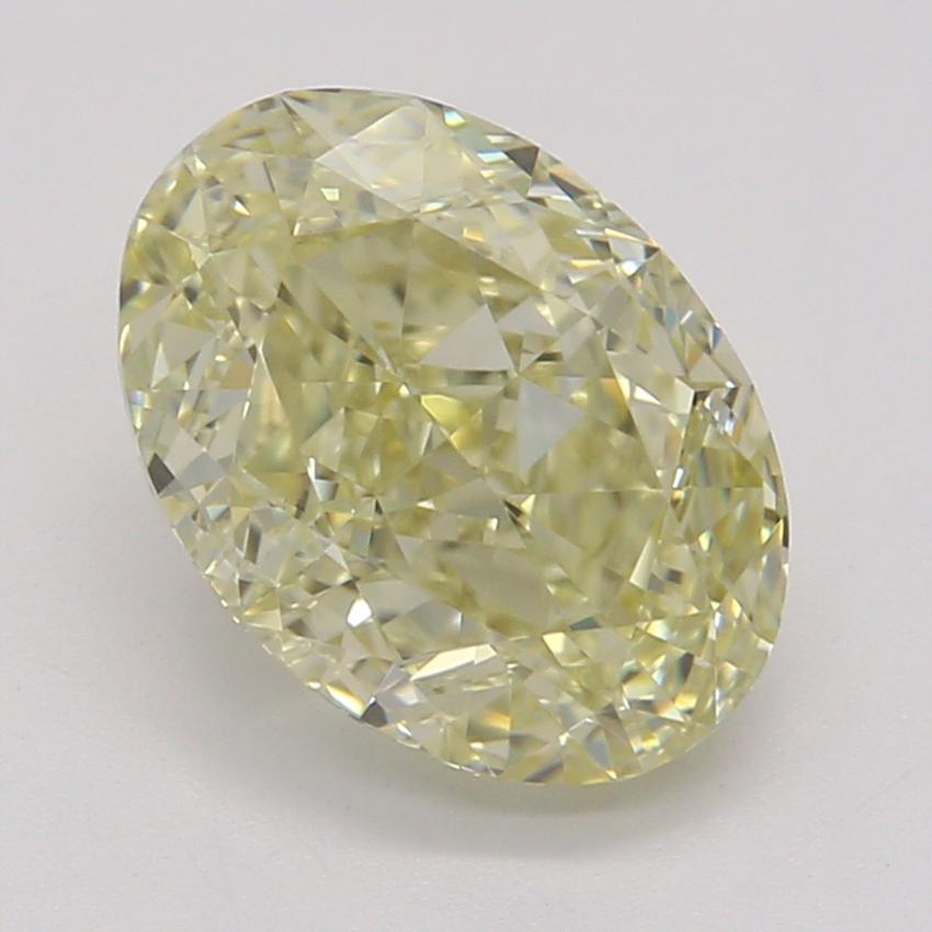 1.32 Ct. Fancy Yellow Oval Diamond