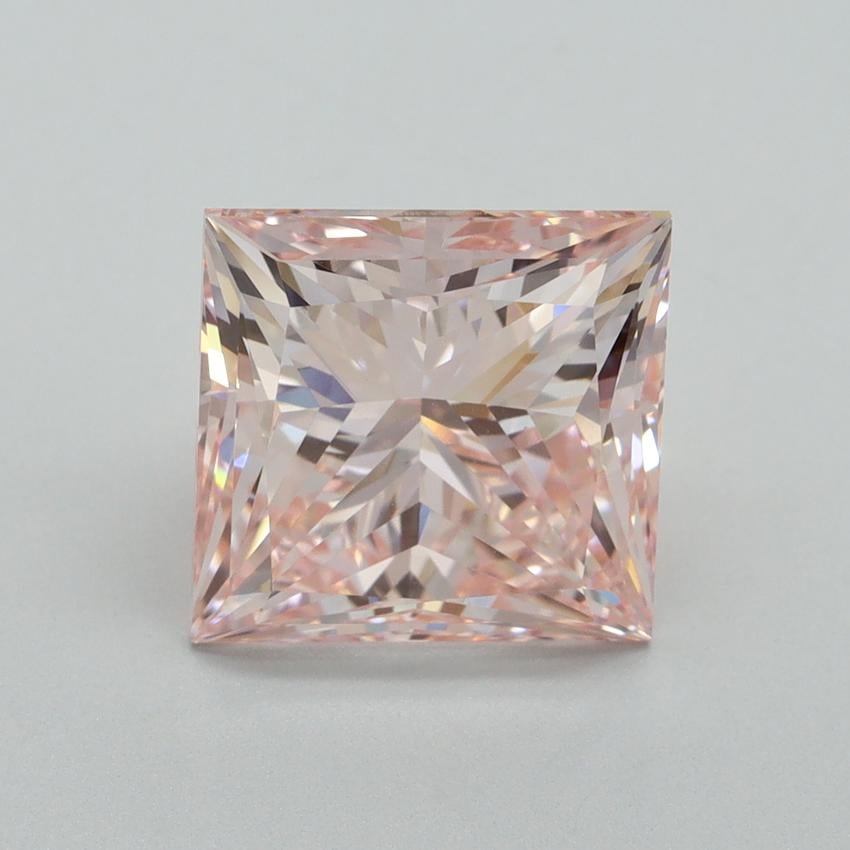 4.71 Ct. Fancy Intense Pink Princess Lab Grown Diamond