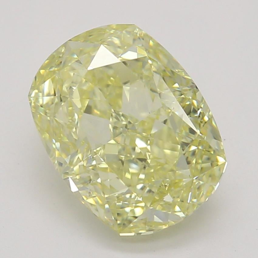 1.58 Ct. Fancy Yellow Cushion Diamond