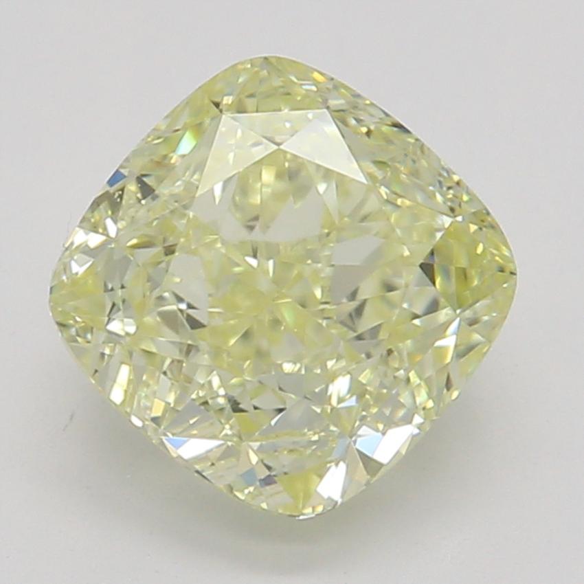 1.09 Ct. Fancy Light Yellow Cushion Diamond