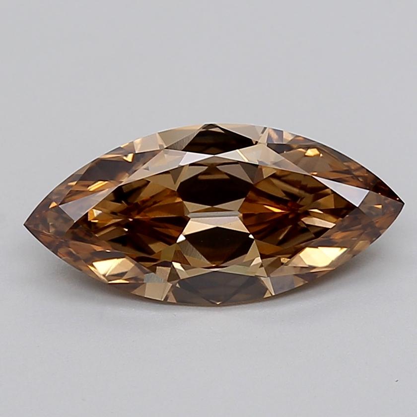 2.36 Ct. Fancy Light  Brown Marquise Lab Grown Diamond