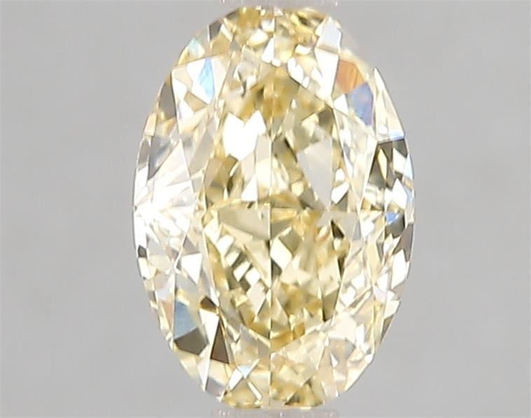 1.60 Ct. Fancy Intense Yellow Oval Lab Grown Diamond