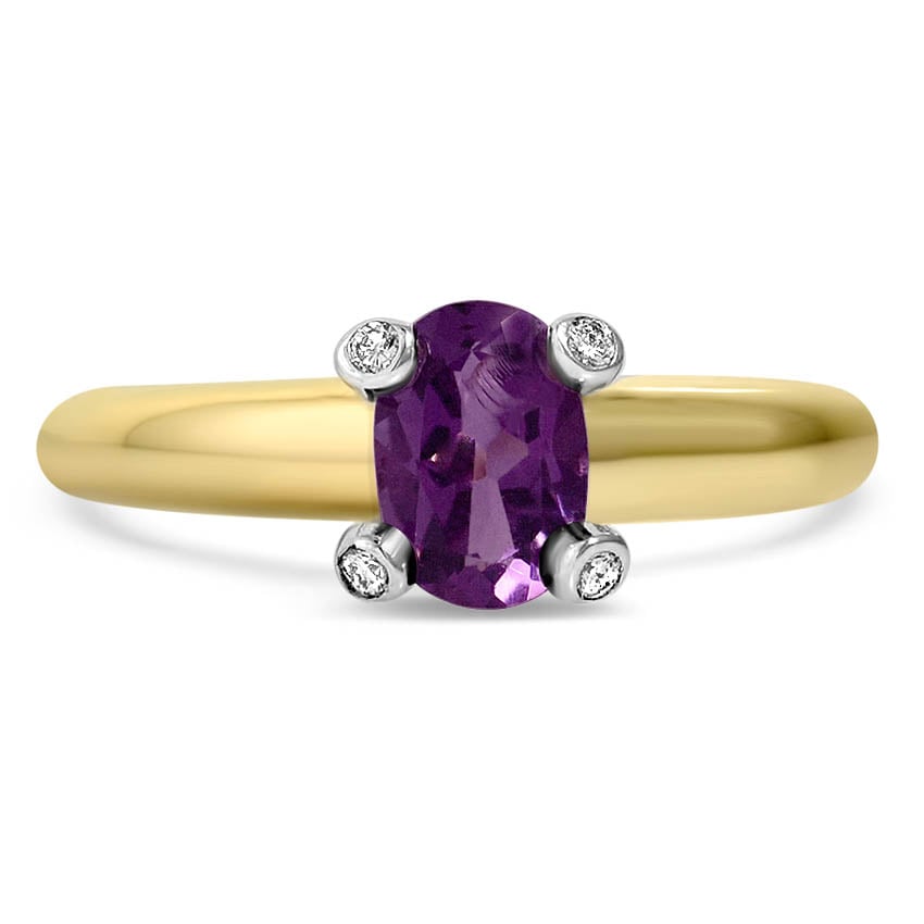 Retro Amethyst Vintage Ring | Buen | Brilliant Earth