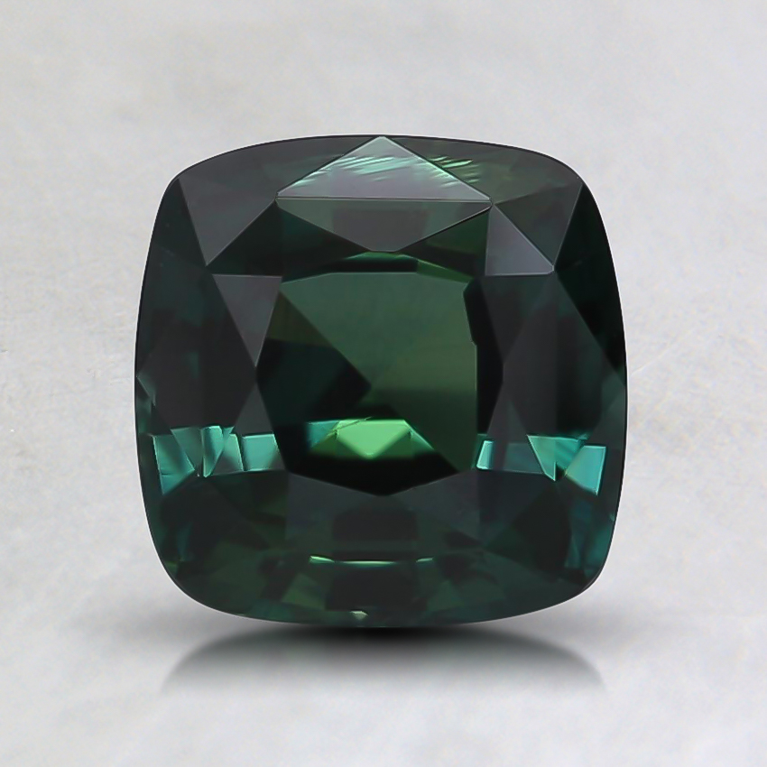 6.5mm Teal Cushion Sapphire