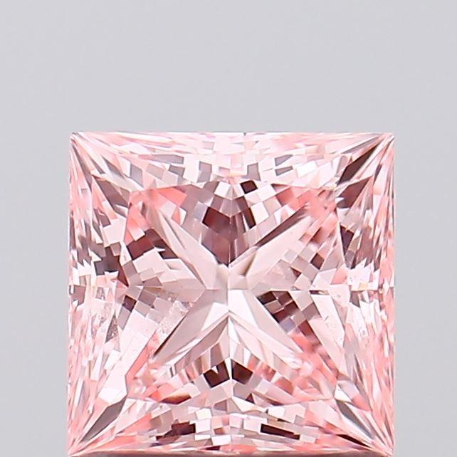 1.03 Ct. Fancy Intense Pink Princess Lab Grown Diamond
