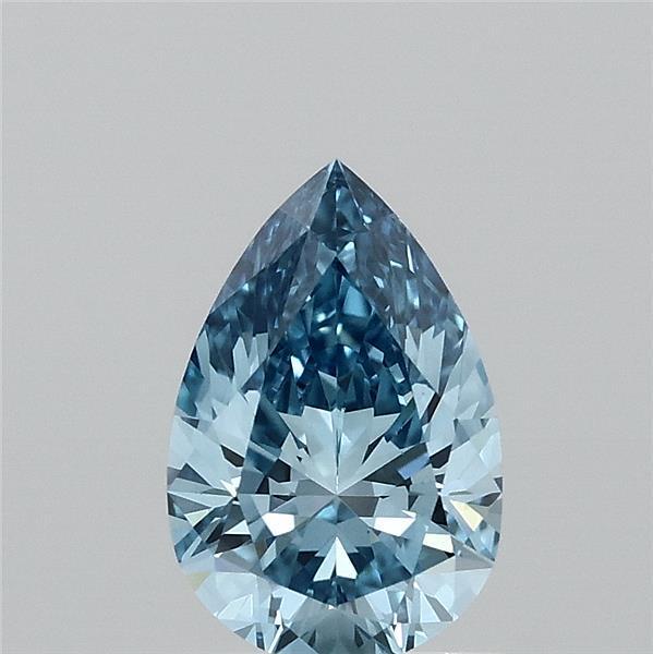 1.02 Ct. Fancy Vivid Blue Pear Lab Grown Diamond