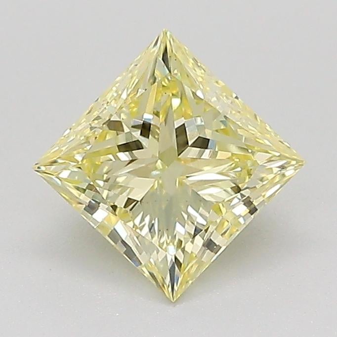 1.02 Ct. Fancy Yellow Princess Lab Grown Diamond