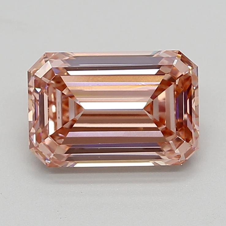 3.33 Ct. Fancy Intense  Pink Emerald Lab Grown Diamond