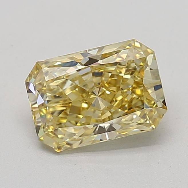 1.83 Ct. Fancy Vivid Yellow Radiant Lab Grown Diamond