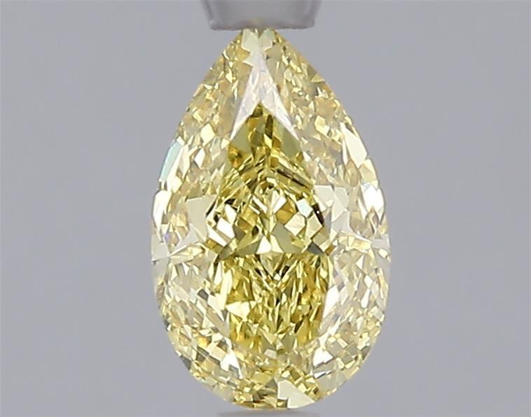 1.00 Ct. Fancy Intense  Yellow Pear Lab Grown Diamond