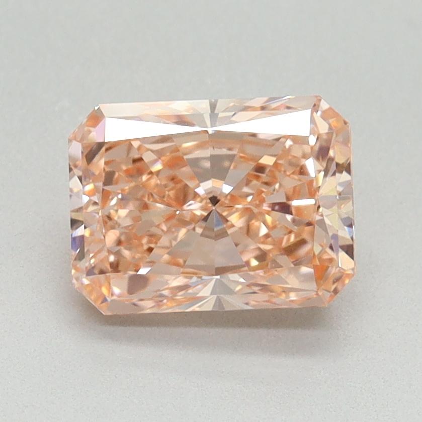 1.56 Ct. Fancy Vivid Pink Radiant Lab Grown Diamond