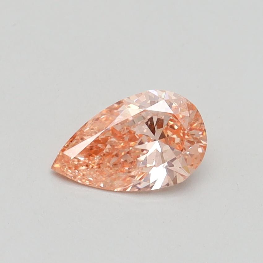 0.50 Ct. Fancy Intense Pink Pear Lab Grown Diamond