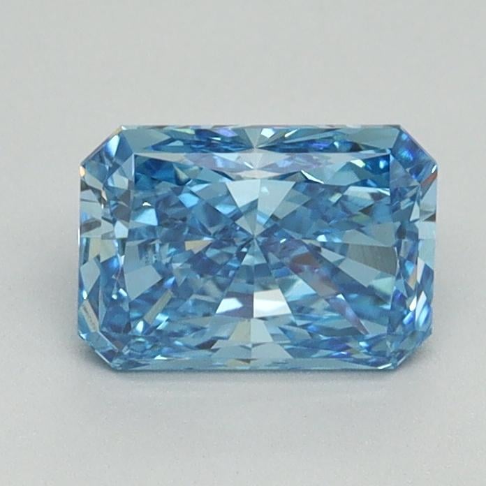 1.06 Ct. Fancy Vivid Blue Radiant Lab Grown Diamond