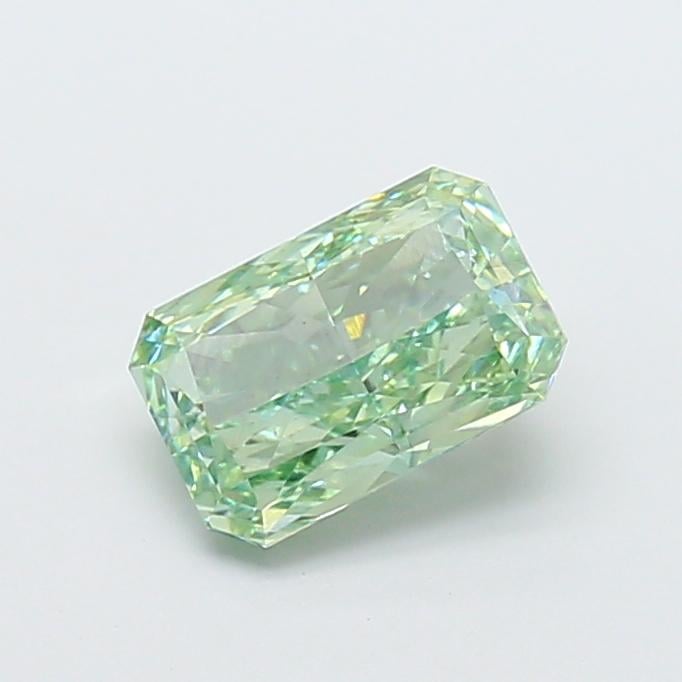 2.01 Ct. Fancy Vivid  Green Radiant Lab Grown Diamond