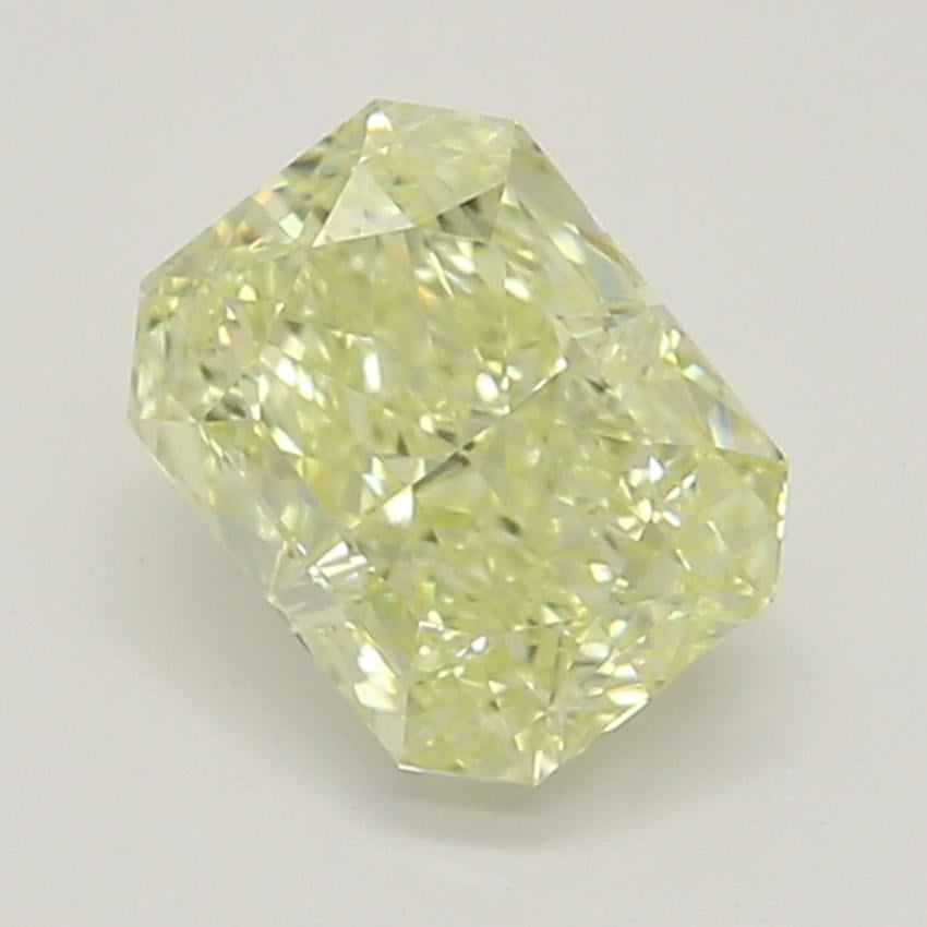 0.52 Ct. Fancy Light Yellow Radiant Diamond