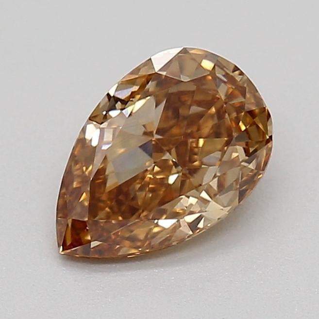 0.50 Ct. Fancy  Brown Pear Lab Grown Diamond