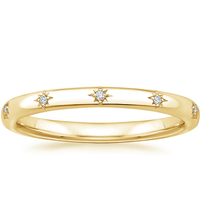 Rose gold diamond engagement ring with surprise diamond details