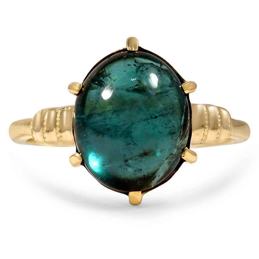 Art Deco Tourmaline Vintage Ring