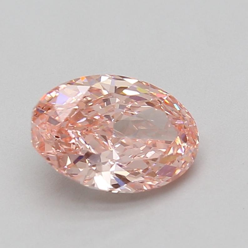2.07 Ct. Fancy Vivid Pink Oval Lab Grown Diamond