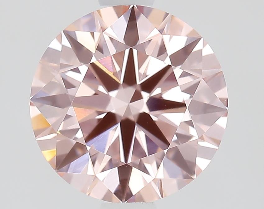 1.46 Ct. Fancy Intense Pink Round Lab Grown Diamond