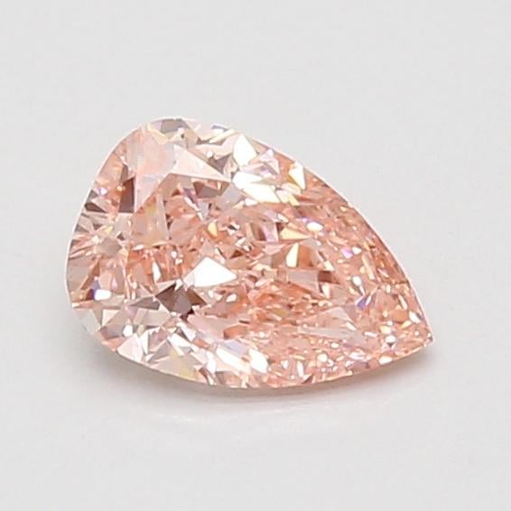 0.74 Ct. Fancy Vivid Pink Pear Lab Grown Diamond