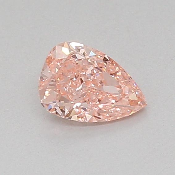 0.50 Ct. Fancy Vivid Pink Pear Lab Grown Diamond