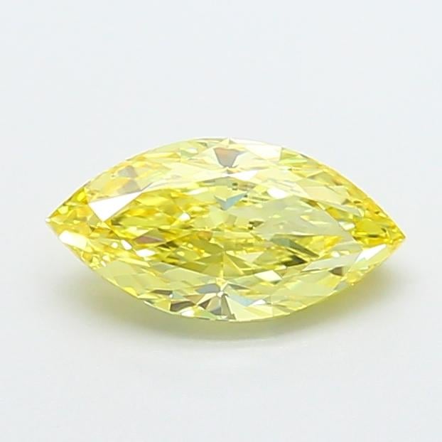 1.00 Ct. Fancy Yellow Marquise Lab Grown Diamond