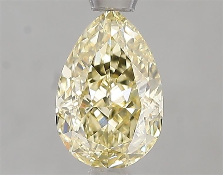 1.08 Ct. Fancy Yellow Pear Lab Grown Diamond