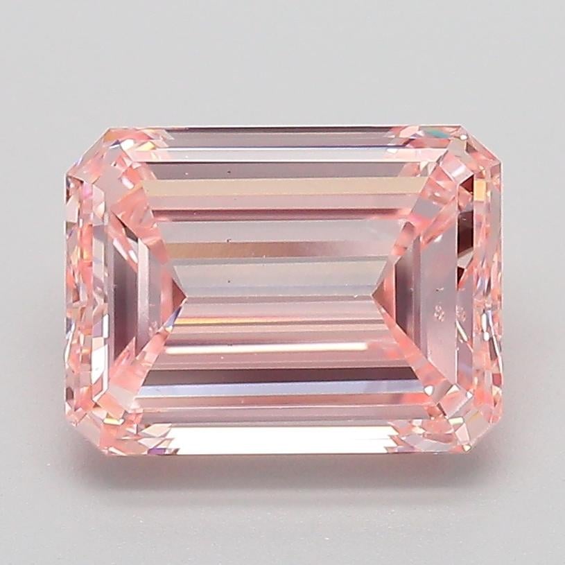 2.50 Ct. Fancy Intense  Pink Emerald Lab Grown Diamond