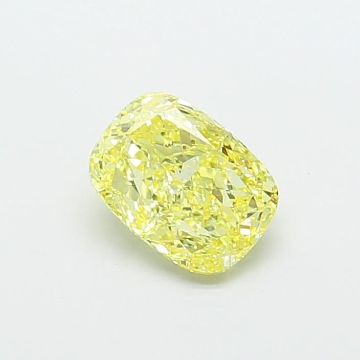 1.42 Ct. Fancy Intense  Yellow Radiant Lab Grown Diamond