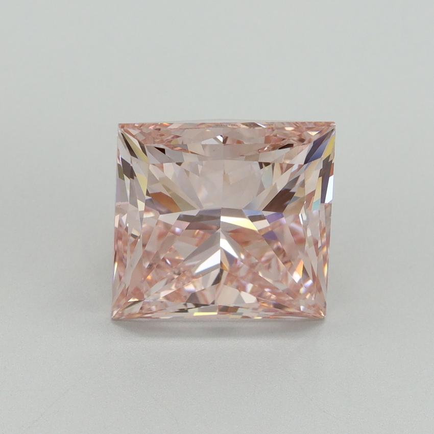 5.11 Ct. Fancy Intense Pink Princess Lab Grown Diamond